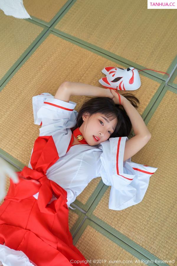 강인경 姜仁卿 [XIUREN]高清写真图 2019.09.29 模特_卿卿第16张图片